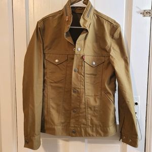NWOT Levi's Khaki Canvas Jacket